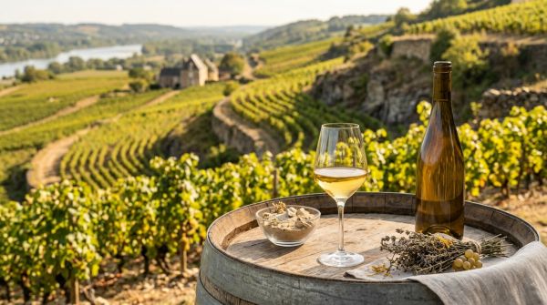 Explorer le vin blanc Savennières Roche aux Moines aux saveurs distinctes
